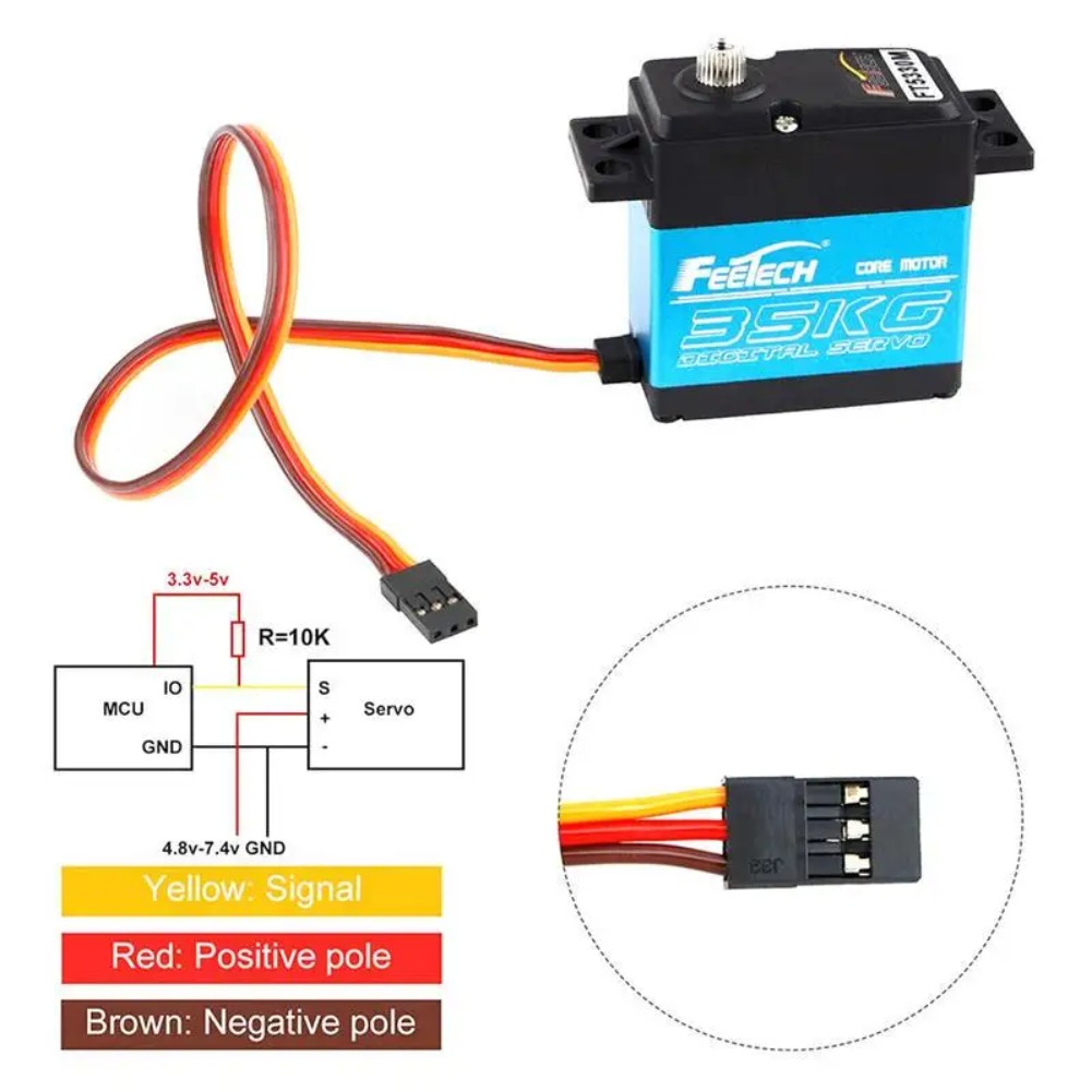 FEETECH FT5330M 35KG Digital S - Rc Helicopter Servo incelemesi ve fiyatı