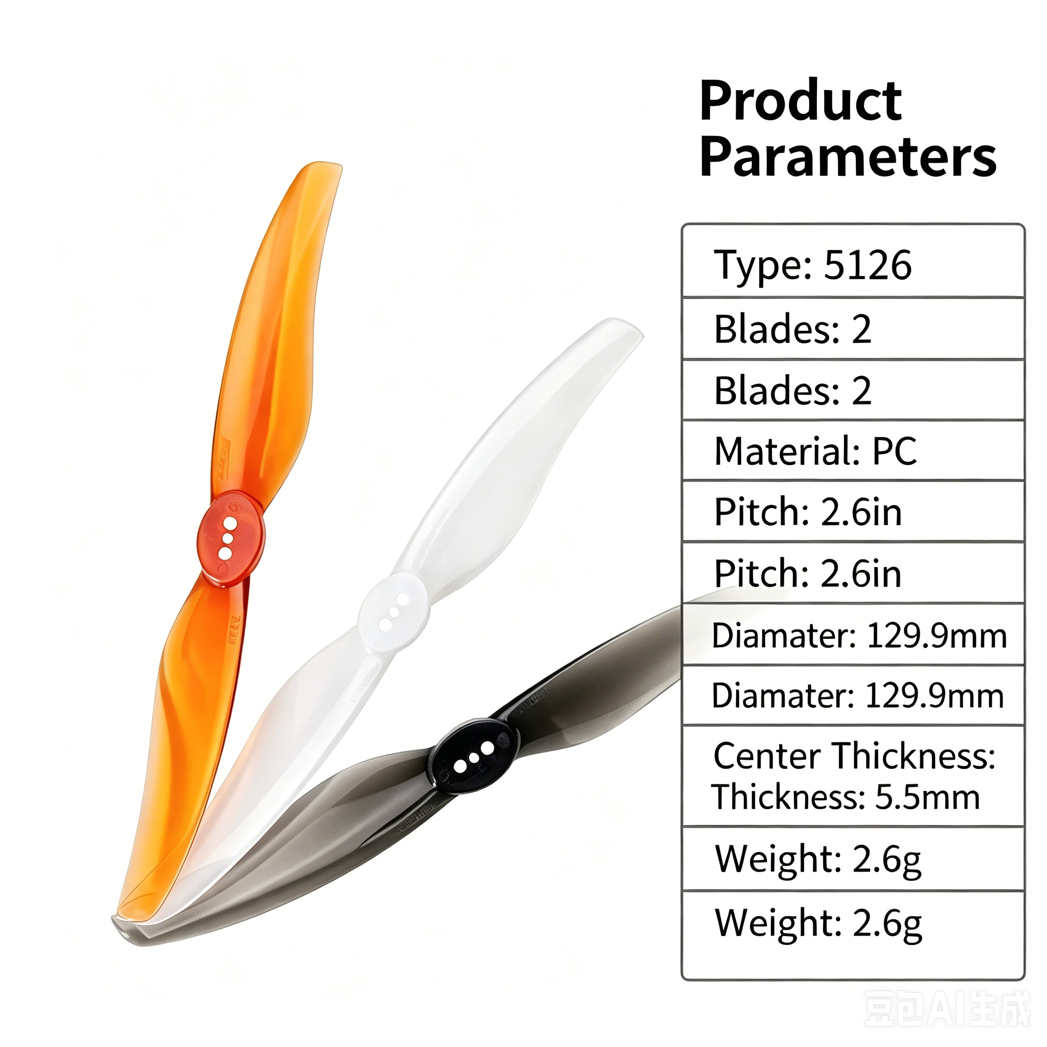 NEW 6-16Pairs /12-32pcs Gemfan - Rc Helicopter Parts incelemesi ve fiyatı