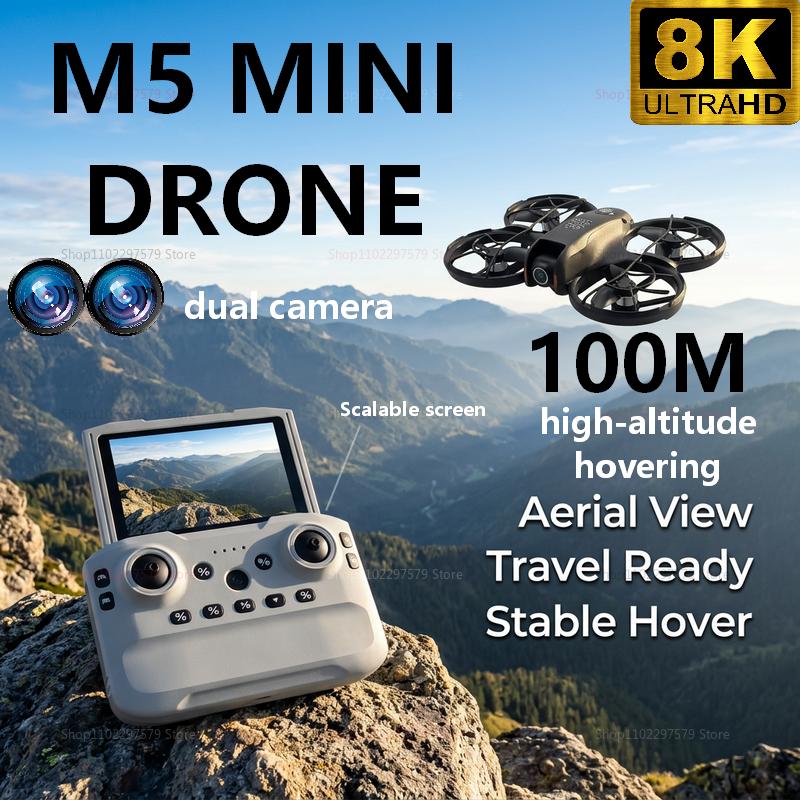 2026 New M5 Mini Drone 8K HD C - Rc Helicopter Gyro incelemesi ve fiyatı