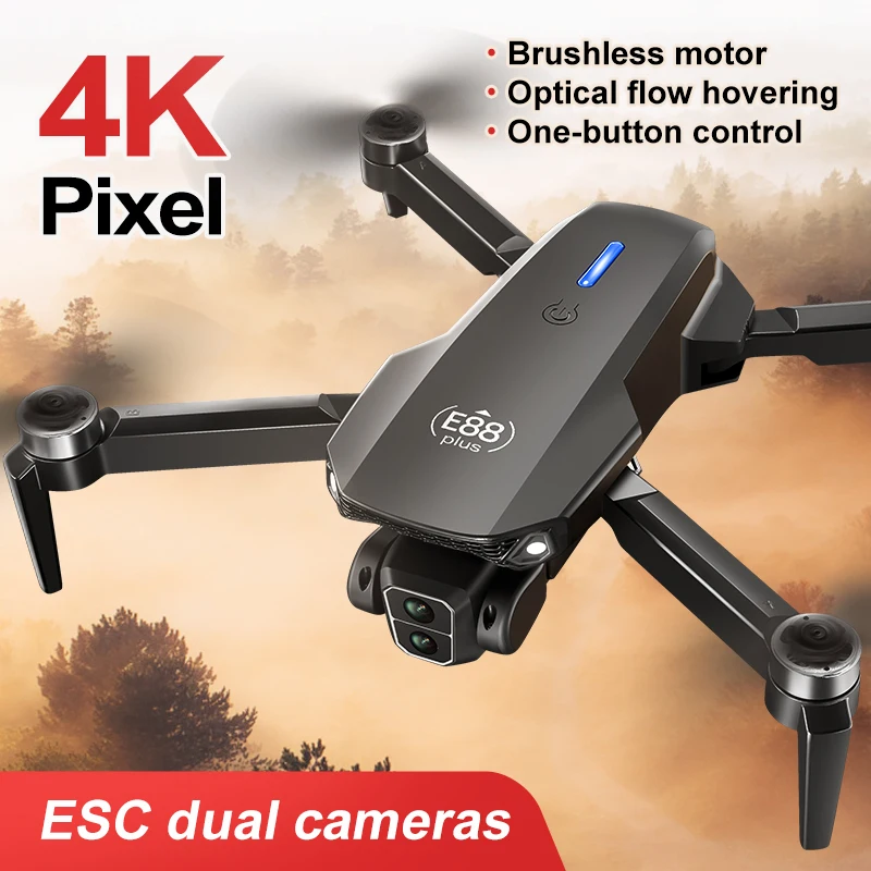 New E88 Plus Quadcopter Drone: - Rc Helicopter Electric incelemesi ve fiyatı