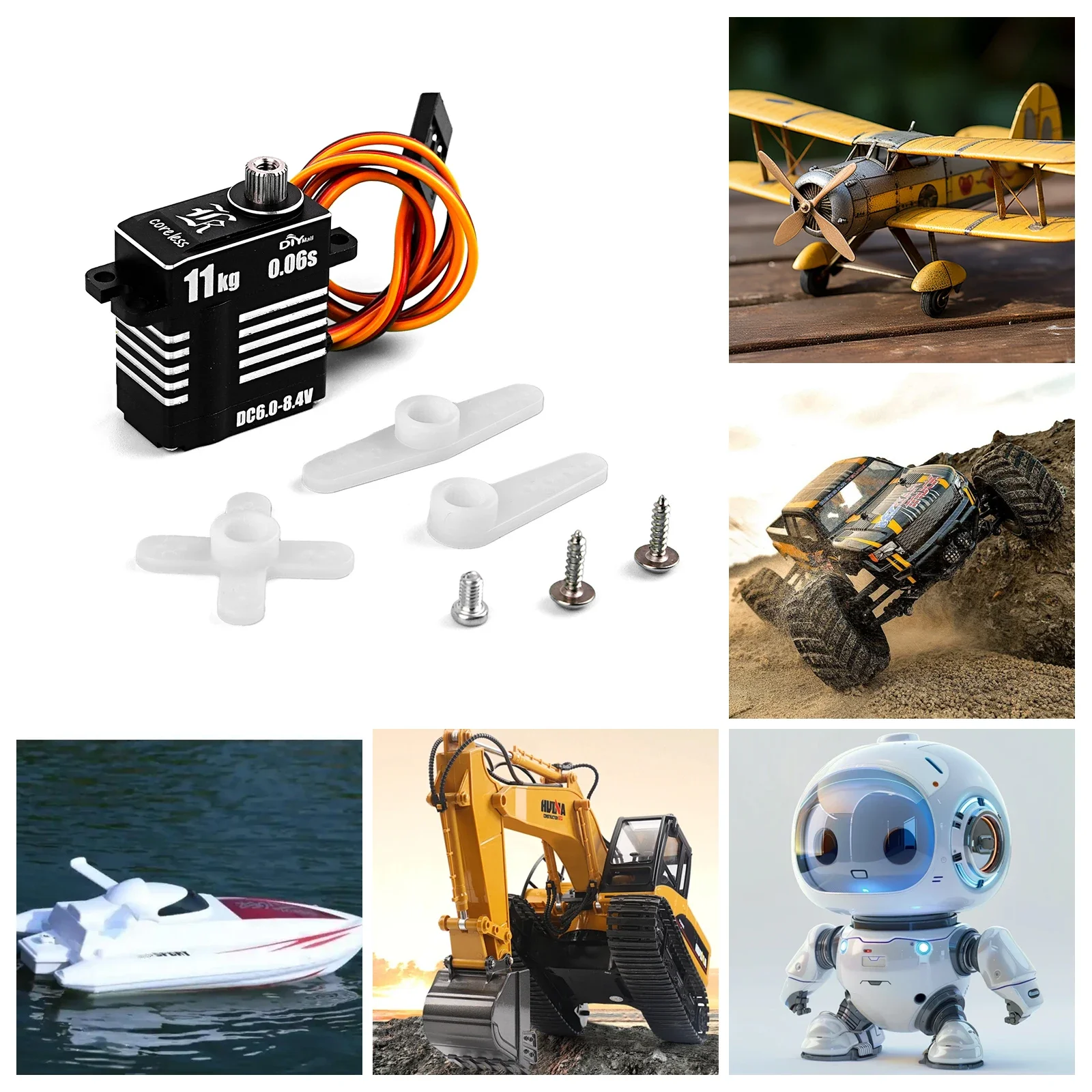 H-11 11KG Micro Digital Servo  - Rc Helicopter Servo incelemesi ve fiyatı