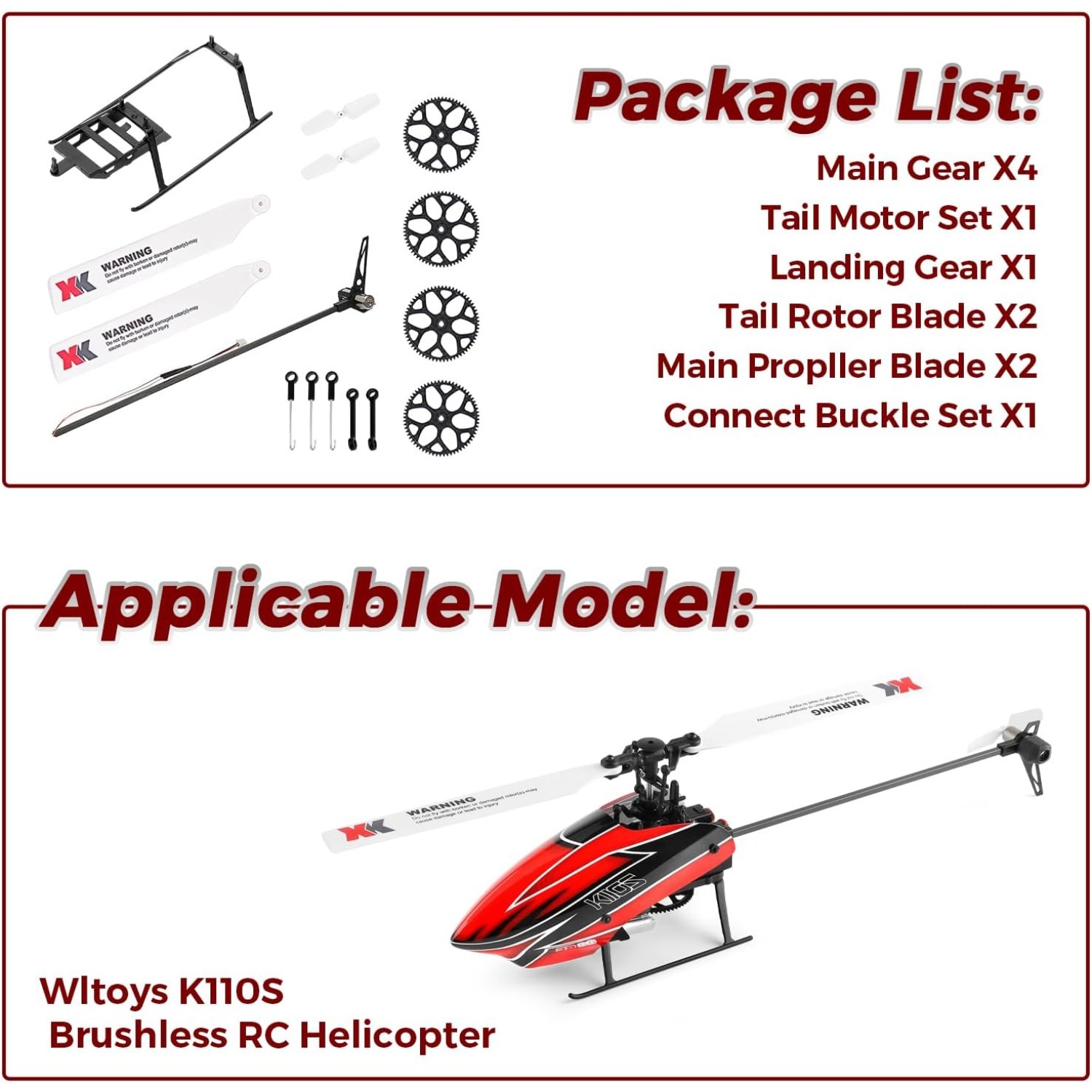 Spare Accessory Kit, Compatibl - Rc Helicopter Motor incelemesi ve fiyatı
