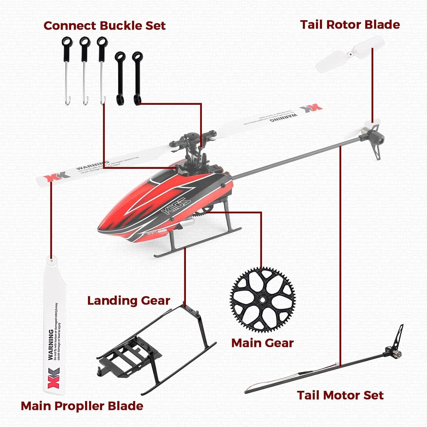 Spare Accessory Kit, Compatibl - Rc Helicopter Motor incelemesi ve fiyatı