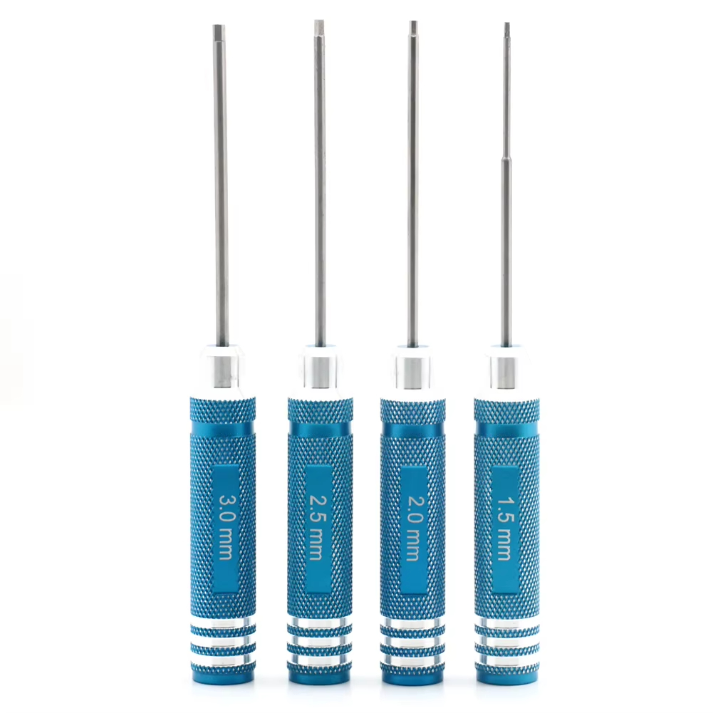 4pcs Hex Screw Driver set Tita - Rc Helicopter Tool Kit incelemesi ve fiyatı
