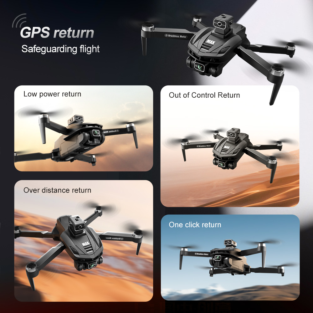 V168 PRO Max GPS Drone 8K Prof - Rc Helicopter Case incelemesi ve fiyatı