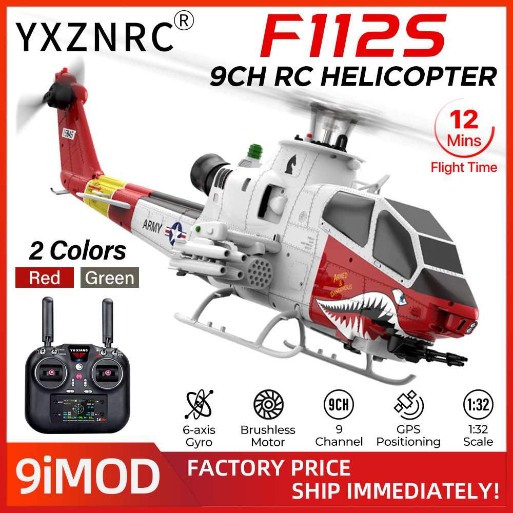 YUXIANG RC Helicopter F112S 9C - Rc Helicopter Gyro incelemesi ve fiyatı