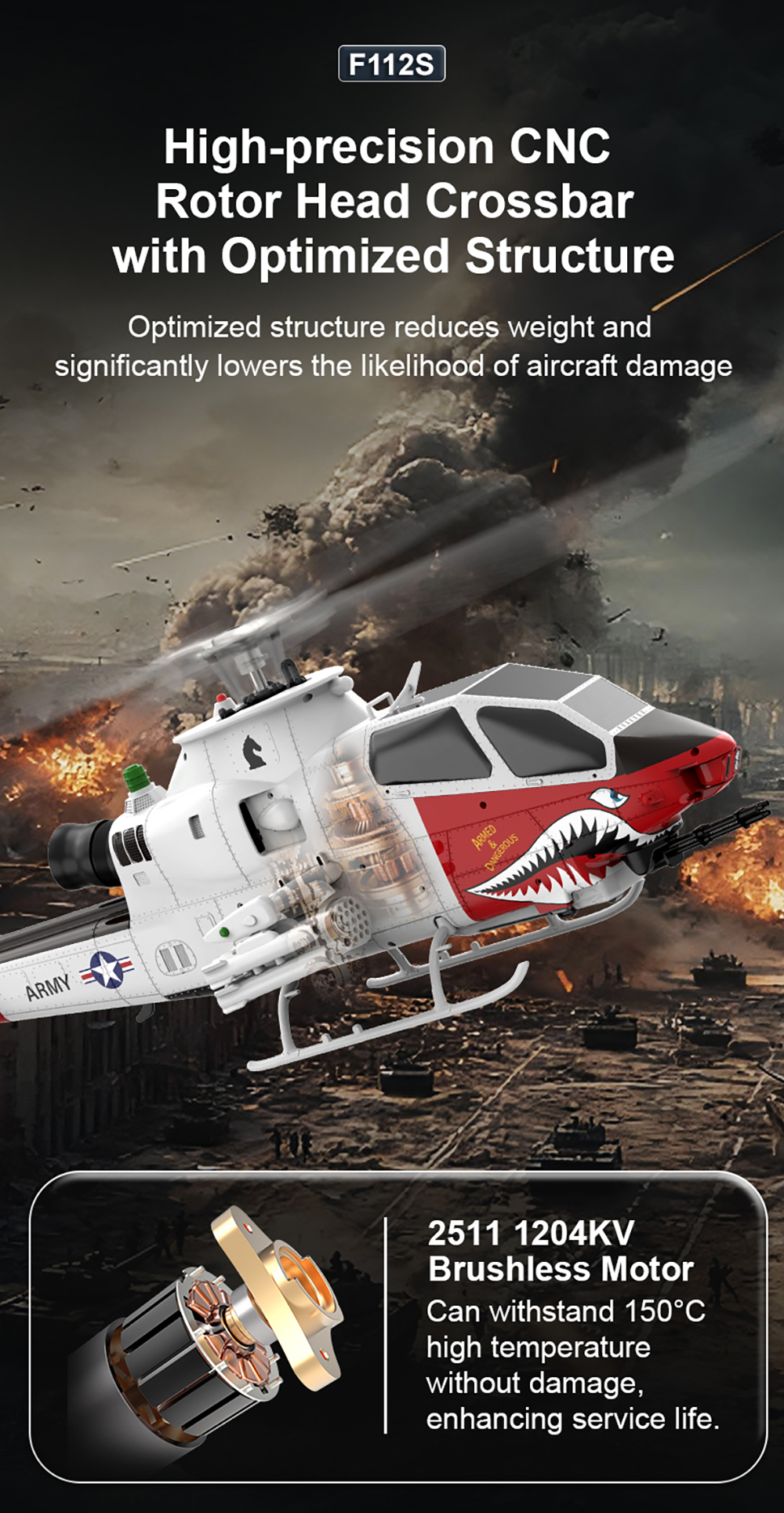 YUXIANG RC Helicopter F112S 9C - Rc Helicopter Gyro incelemesi ve fiyatı