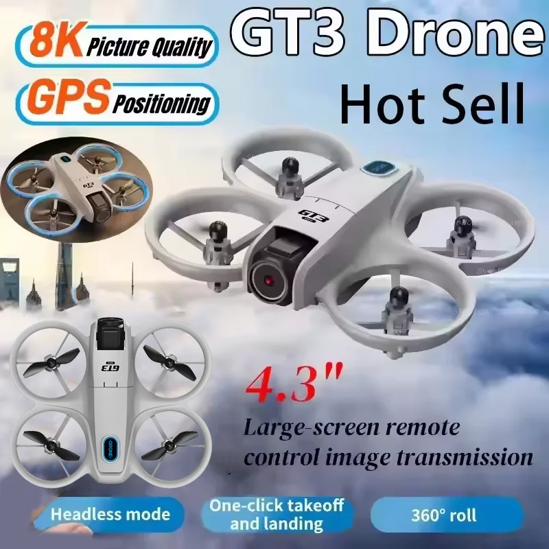 GT3 Drone 8K HD Dual Cameras G - Rc Helicopter Case incelemesi ve fiyatı