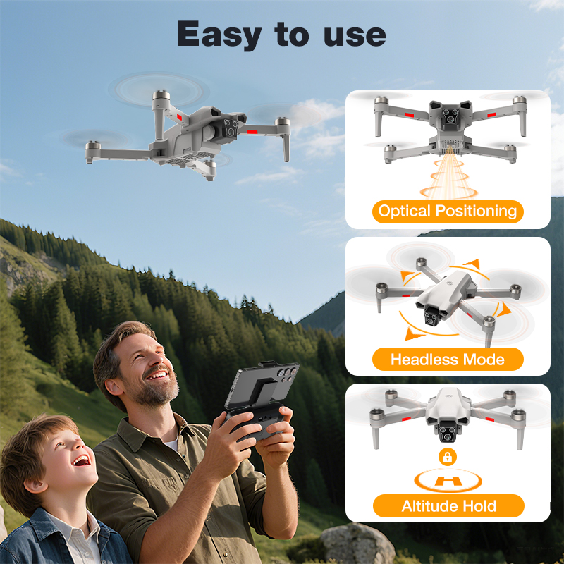 NEW Hot L017 Pro Drone Brushle - Rc Helicopter Electric incelemesi ve fiyatı